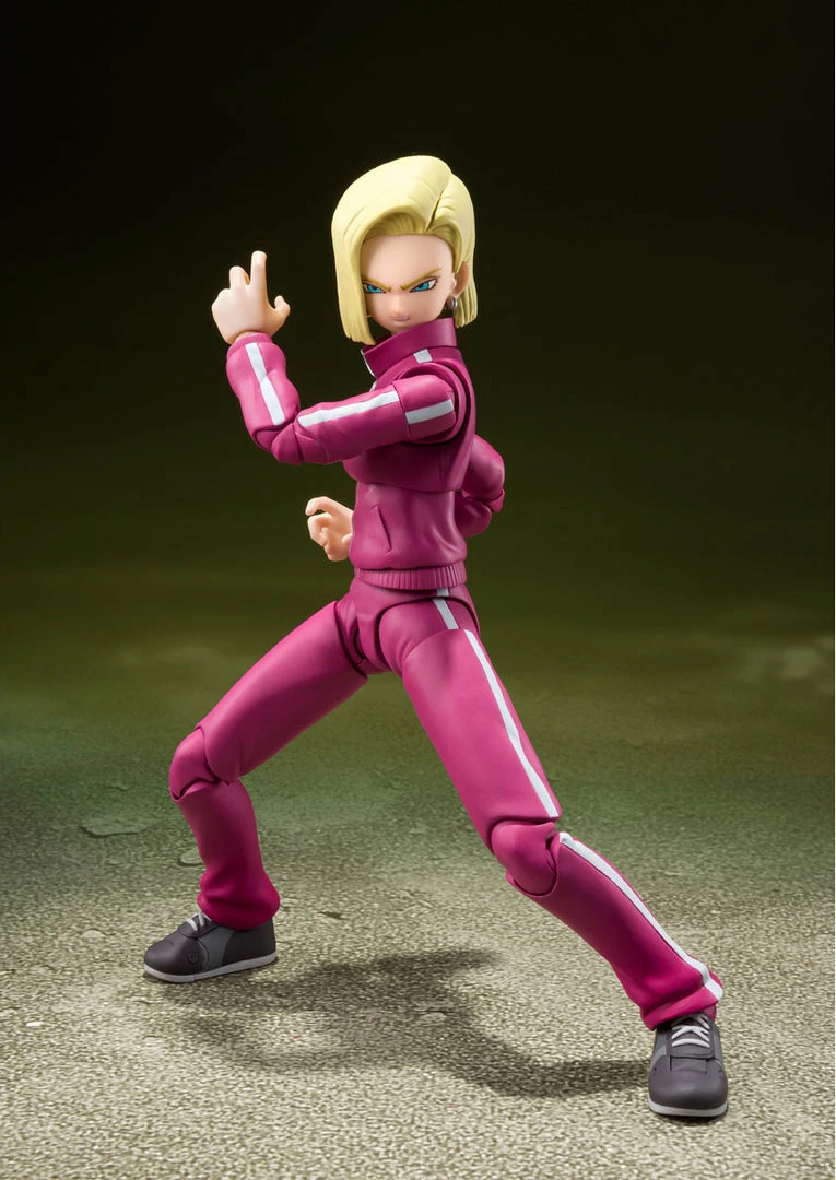 Maybang's Collectibles Premium Bandai Tamashii Nations S.H.Figuarts Android 18 Universe Survival Saga Exclusive Action Figure 8 Maybang's Collectibles Premium Bandai Tamashii Nations S.H.Figuarts Android 18 Universe Survival Saga Exclusive Action Figure