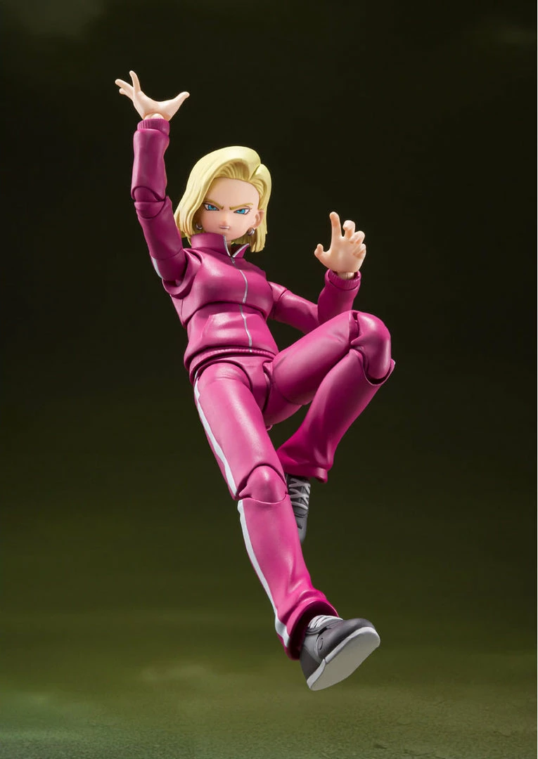 Maybang's Collectibles Premium Bandai Tamashii Nations S.H.Figuarts Android 18 Universe Survival Saga Exclusive Action Figure 11 Maybang's Collectibles Premium Bandai Tamashii Nations S.H.Figuarts Android 18 Universe Survival Saga Exclusive Action Figure