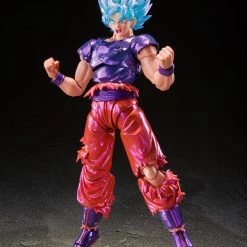 Maybang's Collectibles Premium Bandai Tamashii Nations S.H.Figuarts Super Saiyan God Super Saiyan Son Goku Kaio-Ken Event Exclusive Color Edition Figure