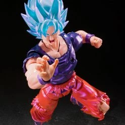 Maybang's Collectibles Premium Bandai Tamashii Nations S.H.Figuarts Super Saiyan God Super Saiyan Son Goku Kaio-Ken Event Exclusive Color Edition Figure