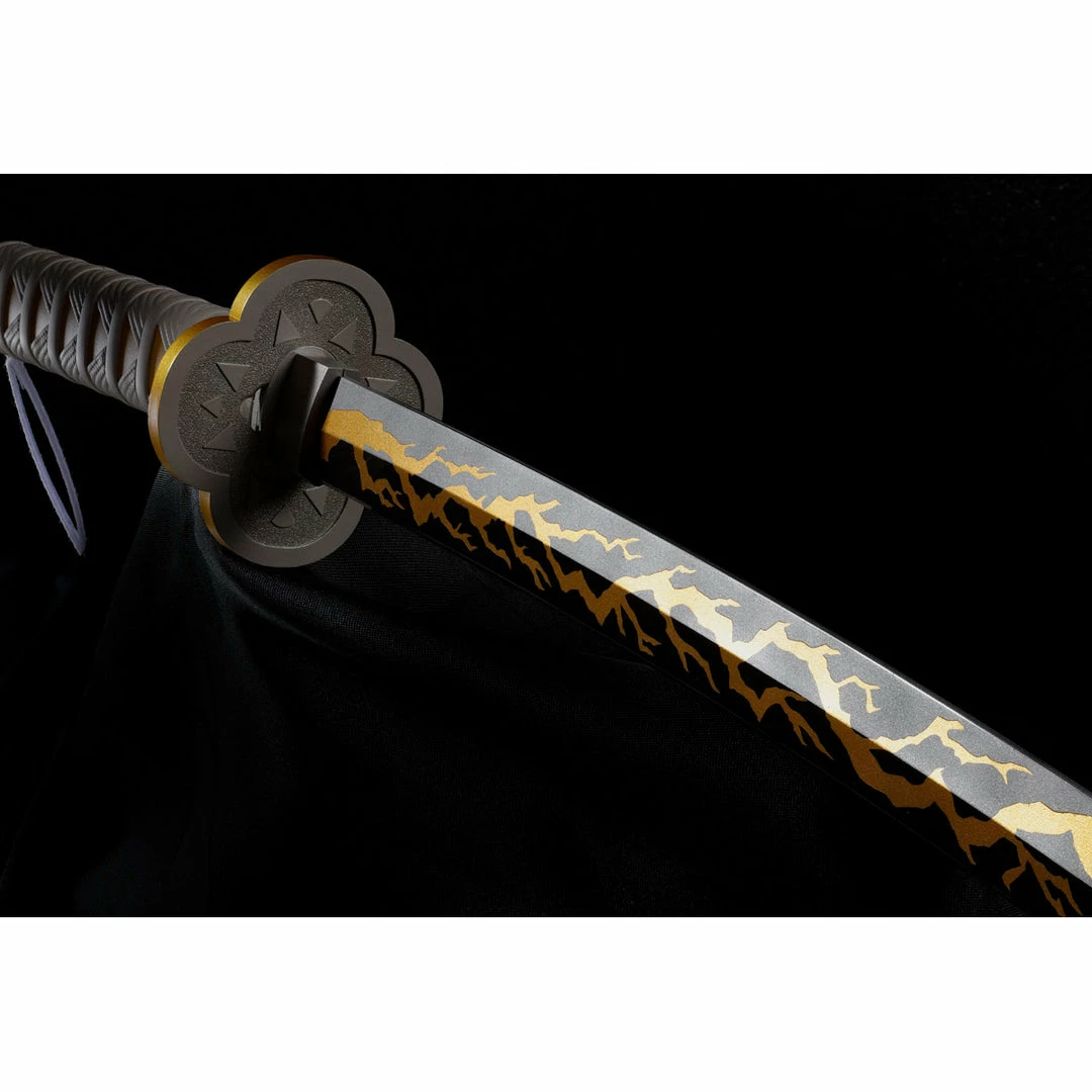 Maybang's Collectibles Bandai Demon Slayer Kimetsu No Yaiba Proplica Zenitzu Agatsuma's Nichirin Sword Prop Replica 4 Maybang's Collectibles Bandai Demon Slayer Kimetsu No Yaiba Proplica Zenitzu Agatsuma's Nichirin Sword Prop Replica