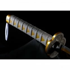 Maybang's Collectibles Bandai Demon Slayer Kimetsu No Yaiba Proplica Zenitzu Agatsuma's Nichirin Sword Prop Replica 16 Maybang's Collectibles Bandai Demon Slayer Kimetsu No Yaiba Proplica Zenitzu Agatsuma's Nichirin Sword Prop Replica