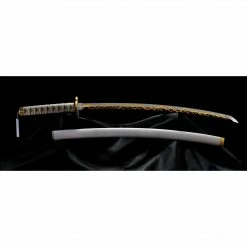 Maybang's Collectibles Bandai Demon Slayer Kimetsu No Yaiba Proplica Zenitzu Agatsuma's Nichirin Sword Prop Replica 21 Maybang's Collectibles Bandai Demon Slayer Kimetsu No Yaiba Proplica Zenitzu Agatsuma's Nichirin Sword Prop Replica