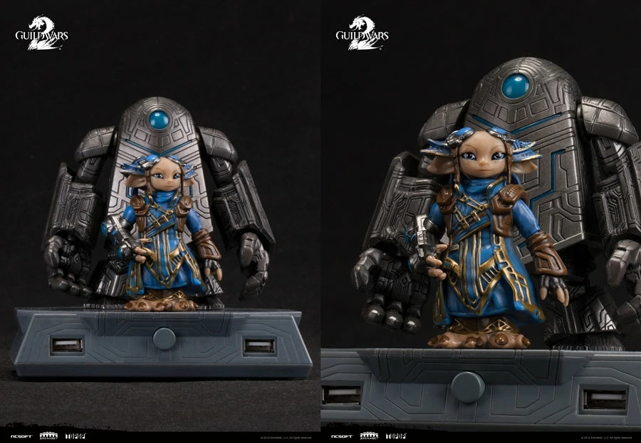 Maybang's Collectibles TOPOP Guild Wars 2 Zojja With Golem USB Flash Drive And USB Hub Figure Statue Set 2 Maybang's Collectibles TOPOP Guild Wars 2 Zojja With Golem USB Flash Drive And USB Hub Figure Statue Set