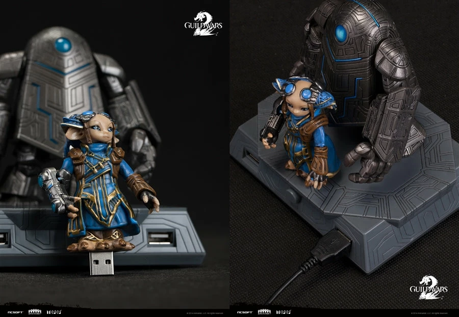 Maybang's Collectibles TOPOP Guild Wars 2 Zojja With Golem USB Flash Drive And USB Hub Figure Statue Set 3 Maybang's Collectibles TOPOP Guild Wars 2 Zojja With Golem USB Flash Drive And USB Hub Figure Statue Set