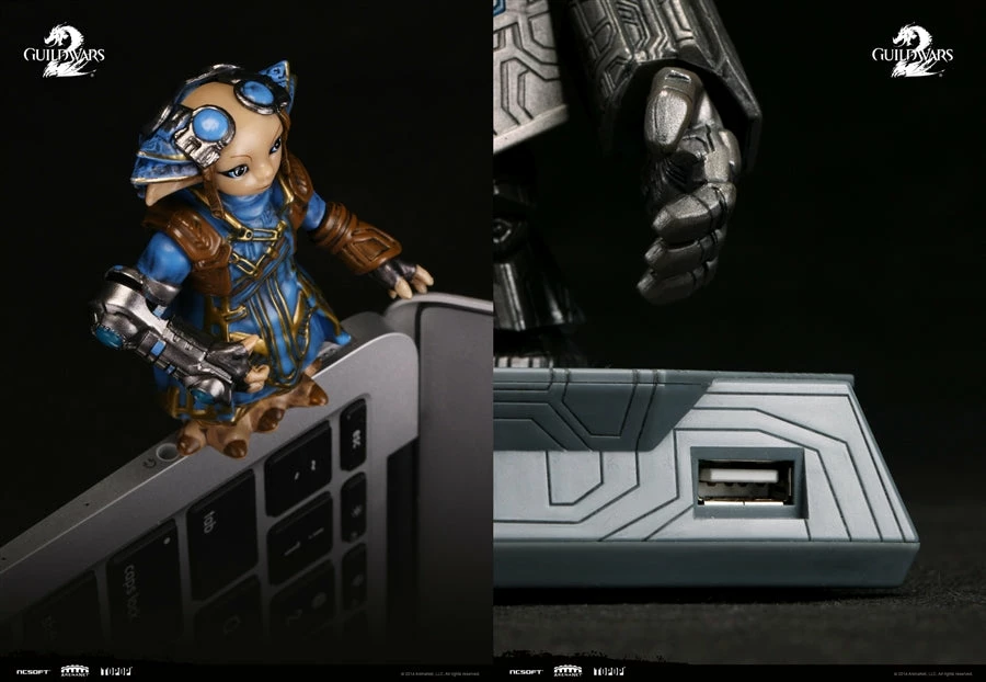 Maybang's Collectibles TOPOP Guild Wars 2 Zojja With Golem USB Flash Drive And USB Hub Figure Statue Set 7 Maybang's Collectibles TOPOP Guild Wars 2 Zojja With Golem USB Flash Drive And USB Hub Figure Statue Set