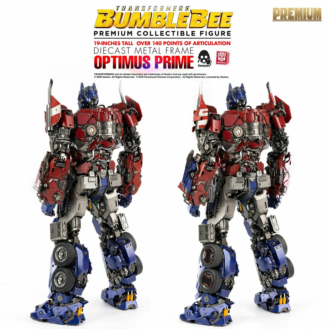 Vendor-unknown Threezero Bumblebee Premium Collectible Optimus Prime Collectible Figure 28 Vendor-unknown Threezero Bumblebee Premium Collectible Optimus Prime Collectible Figure