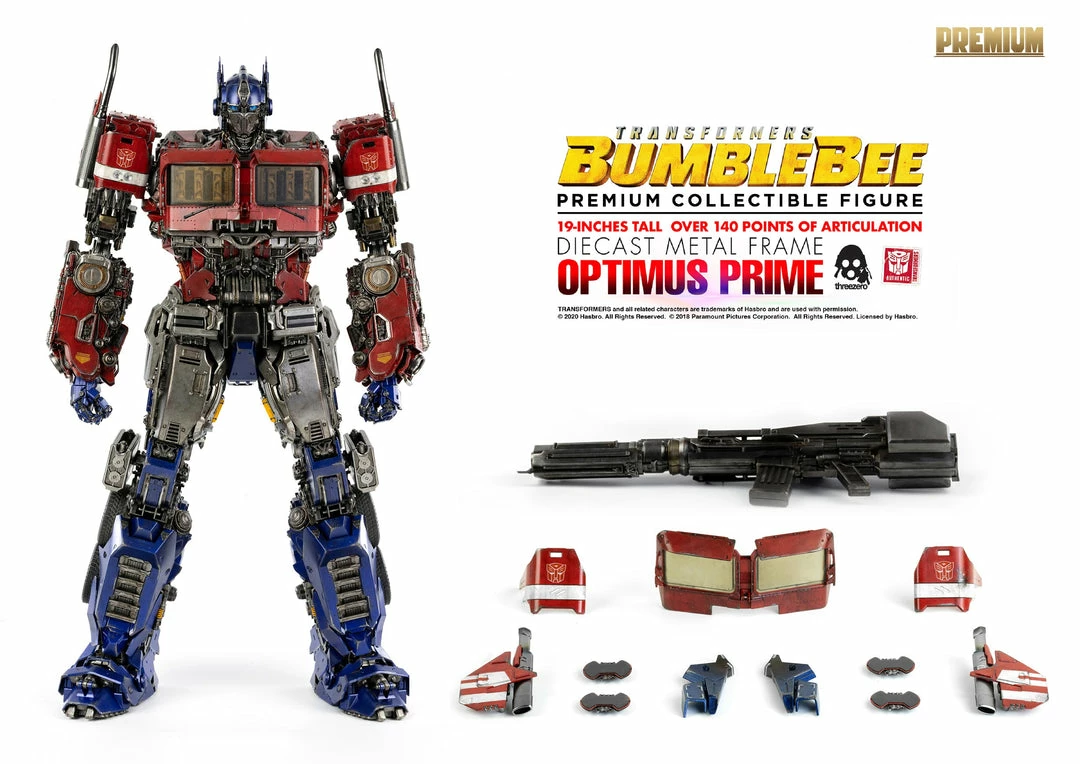 Vendor-unknown Threezero Bumblebee Premium Collectible Optimus Prime Collectible Figure 42 Vendor-unknown Threezero Bumblebee Premium Collectible Optimus Prime Collectible Figure