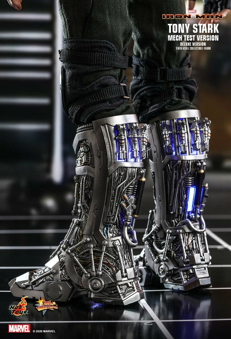 Maybang's Collectibles Hot Toys Marvel Comics Iron Man Tony Stark (Mech Test Deluxe Version) 1/6 Scale Collectible Figure 3 Maybang's Collectibles Hot Toys Marvel Comics Iron Man Tony Stark (Mech Test Deluxe Version) 1/6 Scale Collectible Figure