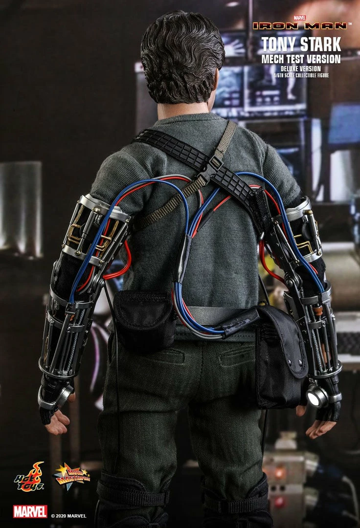 Maybang's Collectibles Hot Toys Marvel Comics Iron Man Tony Stark (Mech Test Deluxe Version) 1/6 Scale Collectible Figure 4 Maybang's Collectibles Hot Toys Marvel Comics Iron Man Tony Stark (Mech Test Deluxe Version) 1/6 Scale Collectible Figure