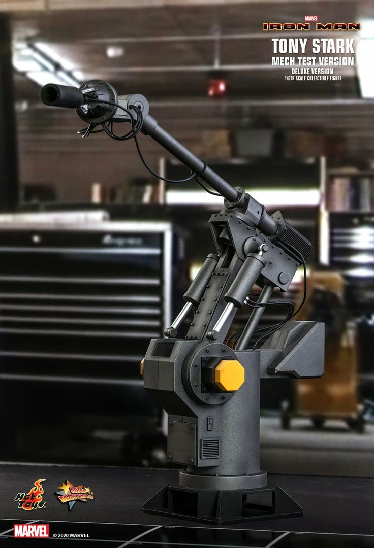 Maybang's Collectibles Hot Toys Marvel Comics Iron Man Tony Stark (Mech Test Deluxe Version) 1/6 Scale Collectible Figure 7 Maybang's Collectibles Hot Toys Marvel Comics Iron Man Tony Stark (Mech Test Deluxe Version) 1/6 Scale Collectible Figure