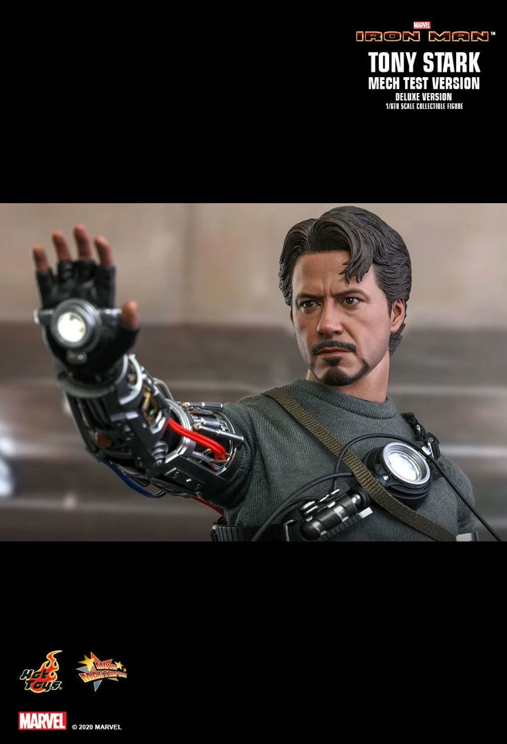 Maybang's Collectibles Hot Toys Marvel Comics Iron Man Tony Stark (Mech Test Deluxe Version) 1/6 Scale Collectible Figure 13 Maybang's Collectibles Hot Toys Marvel Comics Iron Man Tony Stark (Mech Test Deluxe Version) 1/6 Scale Collectible Figure