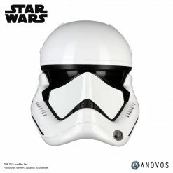Maybang's Collectibles ANOVOS STAR WARS: LAST JEDI First Order Stormtrooper Helmet Adult Full Size Movie Prop Replica