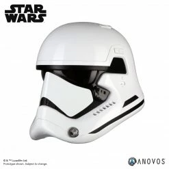 Maybang's Collectibles ANOVOS STAR WARS: LAST JEDI First Order Stormtrooper Helmet Adult Full Size Movie Prop Replica