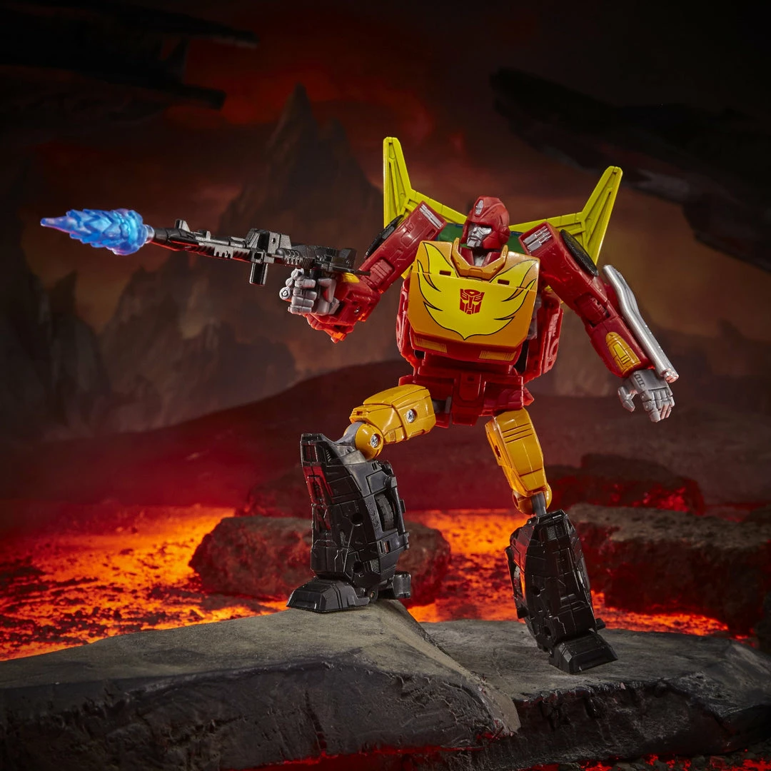 Maybang's Collectibles Hasbro Transformers Generations War For Cybertron Kingdom Commander WFC-K29 Rodimus Prime Action Figure 6 Maybang's Collectibles Hasbro Transformers Generations War For Cybertron Kingdom Commander WFC-K29 Rodimus Prime Action Figure