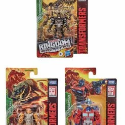 Maybang's Collectibles Hasbro Transformers War For Cybertron Kingdom Core Set Of 3 Figures Optimus Prime, Rattrap & Vertebreak 24 Maybang's Collectibles Hasbro Transformers War For Cybertron Kingdom Core Set Of 3 Figures Optimus Prime, Rattrap & Vertebreak
