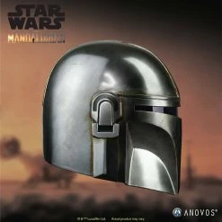 Maybang's Collectibles ANOVOS STAR WARS The Mandalorian Helmet Adult Full Size 1:1 Scale Wearable Movie Prop Replica