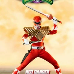 Maybang's Collectibles ThreeZero Mighty Morphin Power Rangers Dragon Shield Red Ranger 1/6 Scale 12" Collectible Figure