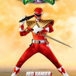 Maybang's Collectibles ThreeZero Mighty Morphin Power Rangers Dragon Shield Red Ranger 1/6 Scale 12