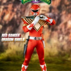 Maybang's Collectibles ThreeZero Mighty Morphin Power Rangers Dragon Shield Red Ranger 1/6 Scale 12" Collectible Figure