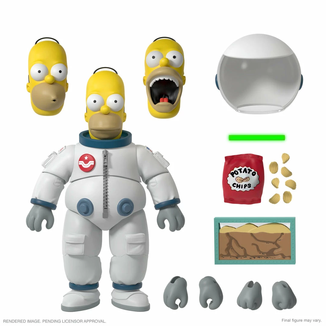 Maybang's Collectibles Super7 The Simpsons Ultimates Wave 1 Deep Space Homer Figure 1 Maybang's Collectibles Super7 The Simpsons Ultimates Wave 1 Deep Space Homer Figure