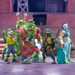 Maybang's Collectibles Super7 Teenage Mutant Ninja Turtles Ultimates Wave 4 - Set Of 4 Donatello, Casey Jones, Muckman & Joe Eyeball & Mondo Gecko