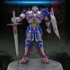 Maybang's Collectibles Hasbro Transformers The Last Knight Optimus Prime 12" Statue Smart Phone Dock (iPhone, Samsung, Android)