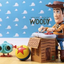 Maybang's Collectibles HEROCROSS Hybrid Metal Figuration 067 Disney Toy Story Woody Diecast Action Figure