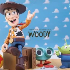 Maybang's Collectibles HEROCROSS Hybrid Metal Figuration 067 Disney Toy Story Woody Diecast Action Figure