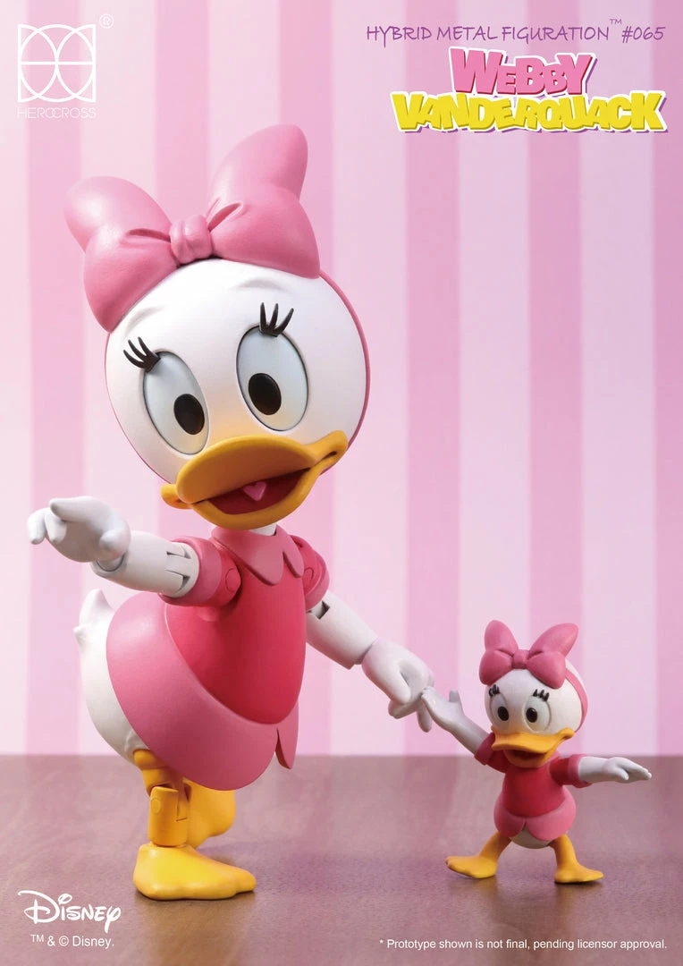 Maybang's Collectibles HEROCROSS Hybrid Metal Figuration 065 Disney Webby Duck Diecast Action Figure 6 Maybang's Collectibles HEROCROSS Hybrid Metal Figuration 065 Disney Webby Duck Diecast Action Figure