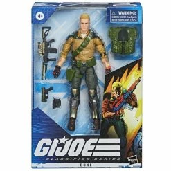 Maybang's Collectibles Hasbro G.I. Joe Classified Series Wave 1 Roadblock, Duke, Scarlett, Destro & Snake Eyes Figure Set Of 5 Figures