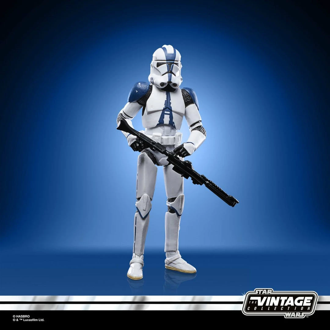 Maybang's Collectibles Hasbro Star Wars The Vintage Collection Clone Trooper (501st Legion) 3 34-Inch Action Figure 6 Maybang's Collectibles Hasbro Star Wars The Vintage Collection Clone Trooper (501st Legion) 3 34-Inch Action Figure