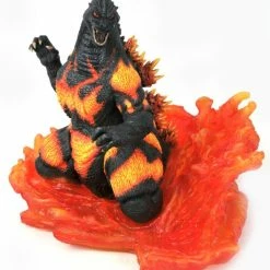 Maybang's Collectibles Diamond Select Godzilla Vs. Destoroyah Gallery Burning Godzilla SDCC 2020 Limited Edition Exclusive Figure Diamond Select Toys