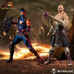 Maybang's Collectibles McFarlane Toys Mortal Kombat XI Series 3 7-Inch Action Figure Set Kitana & Baraka