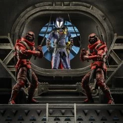 Maybang's Collectibles Hasbro G.I. Joe Classified Series Wave 2 Set Of 3 Figures Cobra Commander, Red Ninja & Gung-Ho