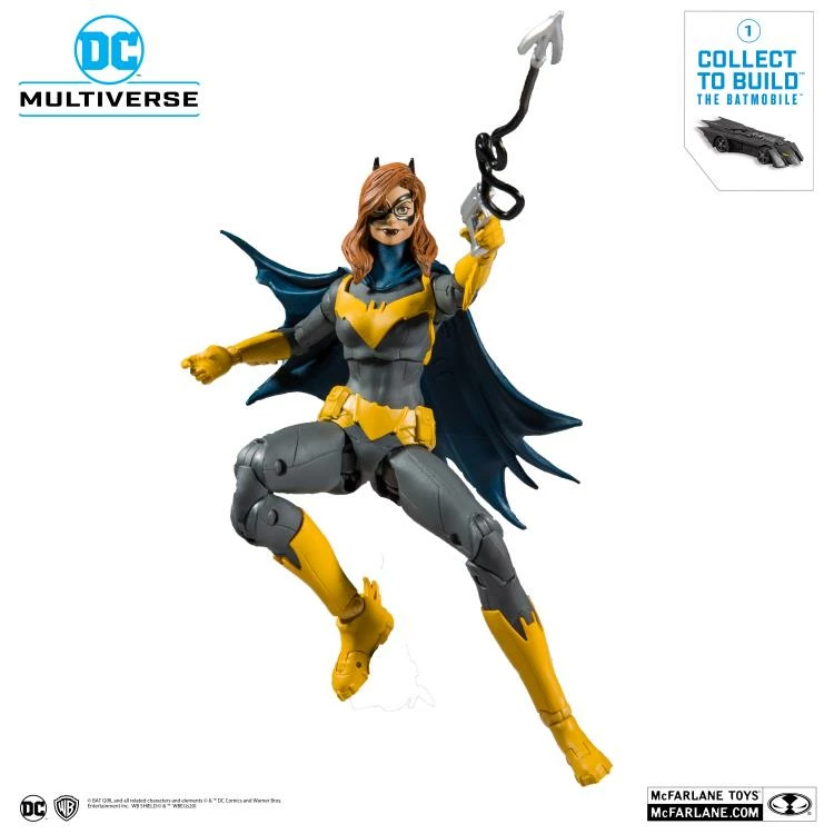 Maybang's Collectibles McFarlane Toys McFarlane DC Multiverse Batgirl Action Figure (DC Rebirth Build-A-Batmobile) 5 Maybang's Collectibles McFarlane Toys McFarlane DC Multiverse Batgirl Action Figure (DC Rebirth Build-A-Batmobile)
