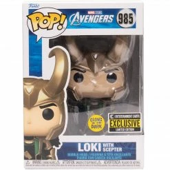 Maybang's Collectibles Funko Pop! Marvel Avengers Loki With Scepter Pop! Vinyl Figure - Entertainment Earth Exclusive