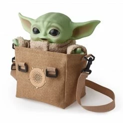 Maybang's Collectibles Mattel Star Wars The Mandalorian The Child Premium Plush Satchell Bundle