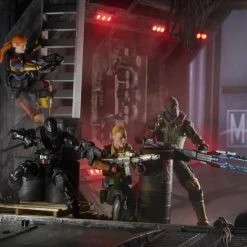 Maybang's Collectibles Hasbro G.I. Joe Classified Series Wave 1 Roadblock, Duke, Scarlett, Destro & Snake Eyes Figure Set Of 5 Figures