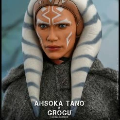 Maybang's Collectibles Hot Toys Star Wars The Mandalorian - Television Masterpiece Series DX21 Ahsoka Tano And Grogu 1/6 Scale Collectible Figure Set