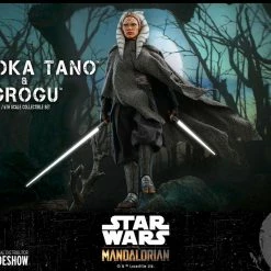Maybang's Collectibles Hot Toys Star Wars The Mandalorian - Television Masterpiece Series DX21 Ahsoka Tano And Grogu 1/6 Scale Collectible Figure Set