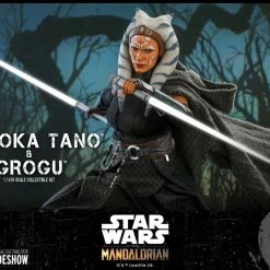 Maybang's Collectibles Hot Toys Star Wars The Mandalorian - Television Masterpiece Series DX21 Ahsoka Tano And Grogu 1/6 Scale Collectible Figure Set