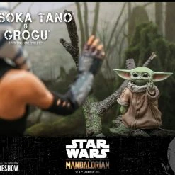Maybang's Collectibles Hot Toys Star Wars The Mandalorian - Television Masterpiece Series DX21 Ahsoka Tano And Grogu 1/6 Scale Collectible Figure Set