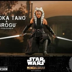 Maybang's Collectibles Hot Toys Star Wars The Mandalorian - Television Masterpiece Series DX21 Ahsoka Tano And Grogu 1/6 Scale Collectible Figure Set
