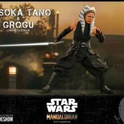 Maybang's Collectibles Hot Toys Star Wars The Mandalorian - Television Masterpiece Series DX21 Ahsoka Tano And Grogu 1/6 Scale Collectible Figure Set