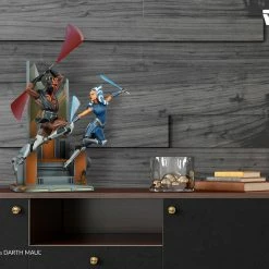 Maybang's Collectibles Sideshow Star Wars The Clone Wars Ahsoka Tano Vs Darth Maul Diorama Statue Sideshow Collectibles
