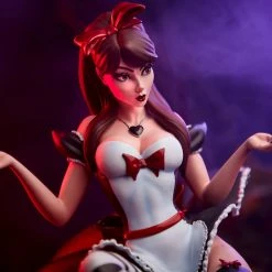 Maybang's Collectibles Sideshow Fairytale Fantasies Collection J Scott Campbell Collectibles Alice In Wonderland Game Of Hearts Edition Alice Statue