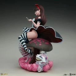 Maybang's Collectibles Sideshow Fairytale Fantasies Collection J Scott Campbell Collectibles Alice In Wonderland Game Of Hearts Edition Alice Statue