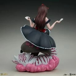 Maybang's Collectibles Sideshow Fairytale Fantasies Collection J Scott Campbell Collectibles Alice In Wonderland Game Of Hearts Edition Alice Statue