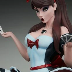 Maybang's Collectibles Sideshow Fairytale Fantasies Collection J Scott Campbell Collectibles Alice In Wonderland Game Of Hearts Edition Alice Statue